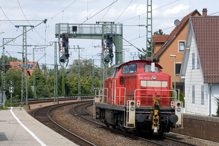 294 835 bei km 16,6 (August 2009)