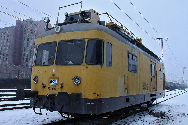 701 014 bei km 15,8 (Januar 2009)