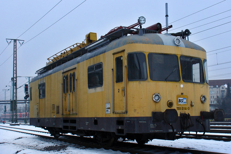 701 014 bei km 15,8 (Januar 2009)