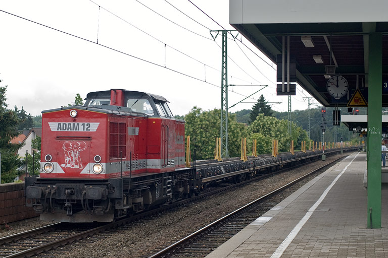 Adam 12 (ex-DR 202 738) bei km 16,6 (August 2009)