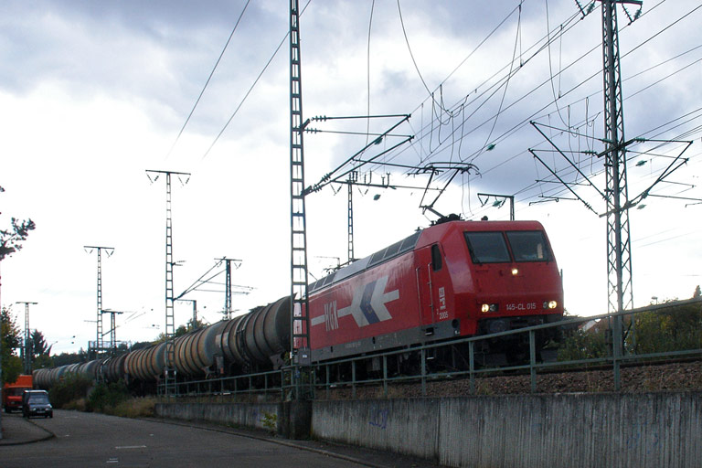 HGK 145 Cl-015 bei km 16,4 (Oktober 2009)