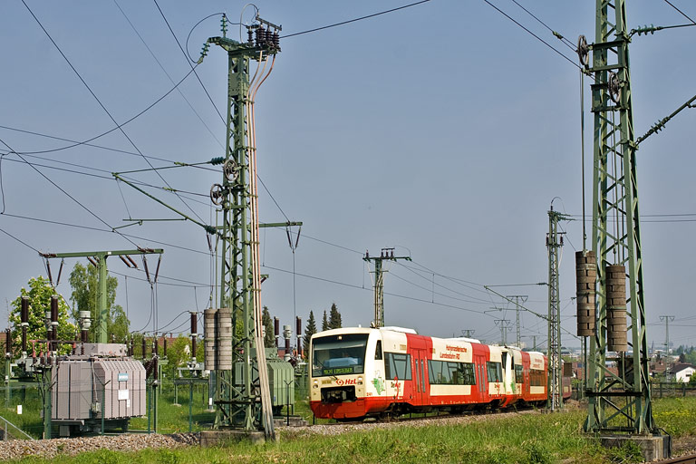 HzL-RS 241, 239 und 233 bei km 17,2 (Mai 2009)