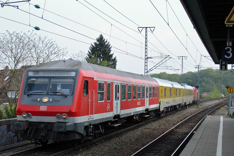 Messzug Mess ST 94413 bei km 16,8 (April 2009)