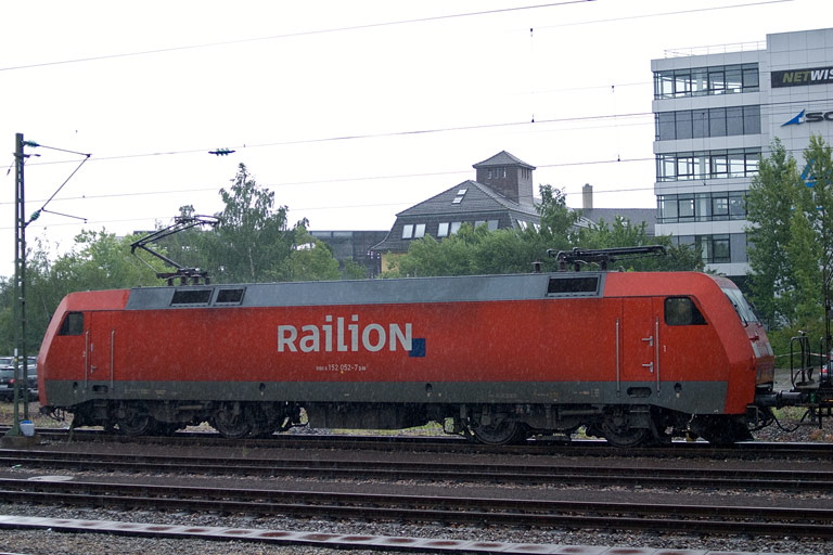 152 052 bei km 15,6 (Juli 2010)