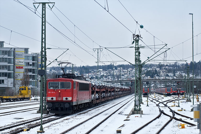 155 113 mit CSQ 60080 bei km 15,8 (M&auml;rz 2010)
