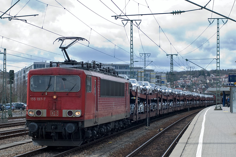 155 197 mit CSQ 60080 bei km 15,6 (M&auml;rz 2010)
