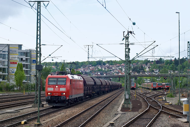 185 060 bei km 15,8 (Mai 2010)