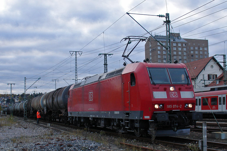 185 074 bei km 15,6 (Oktober 2010)