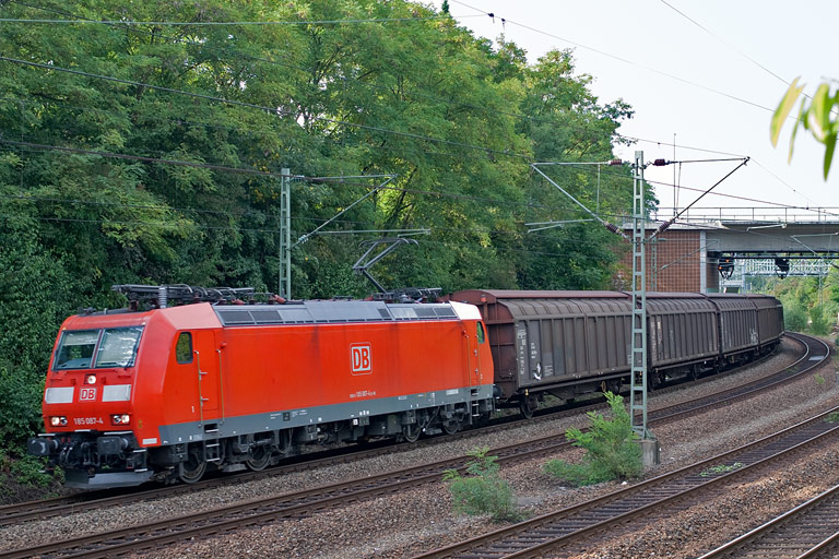 185 087 mit CS 49155 bei km 14,6 (September 2010)