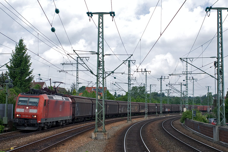 185 089 bei km 16,6 (Mai 2010)