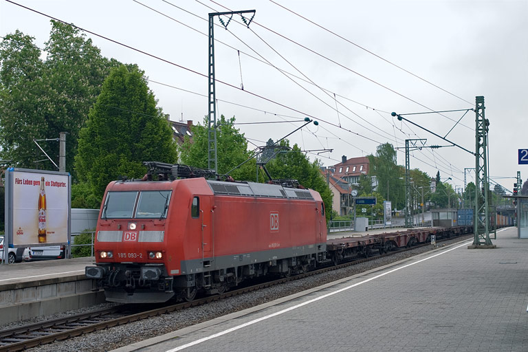 185 093 bei km 15,6 (Mai 2010)