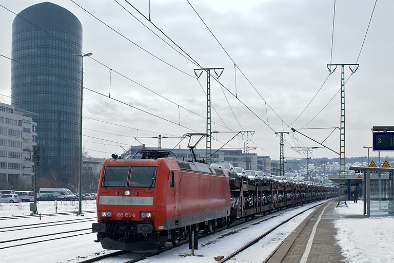 185 155 mit CSQ 60080 bei km 15,6 (M&auml;rz 2010)