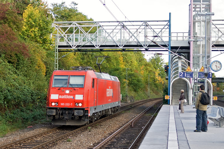 185 222 bei km 14,2 (Oktober 2010)
