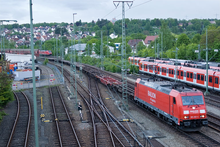 185 252 mit FZT 56166 bei km 16,0 (Mai 2010)