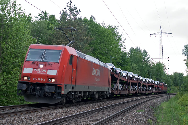 185 269 mit CSQ 60046 bei km 19,4 (Mai 2010)