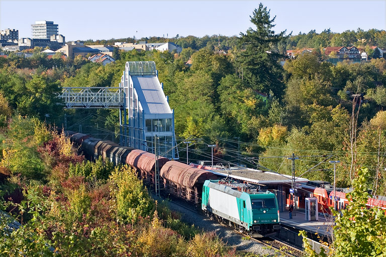 185 614 mit FE 44691 bei km 14,2 (Oktober 2010)
