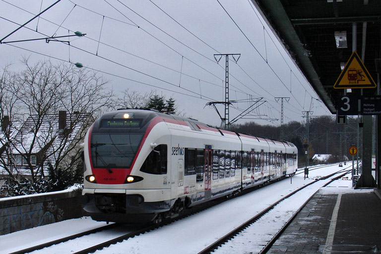 SBB 526 651 als DPE 13288 bei km 16,8 (Dezember 2010)