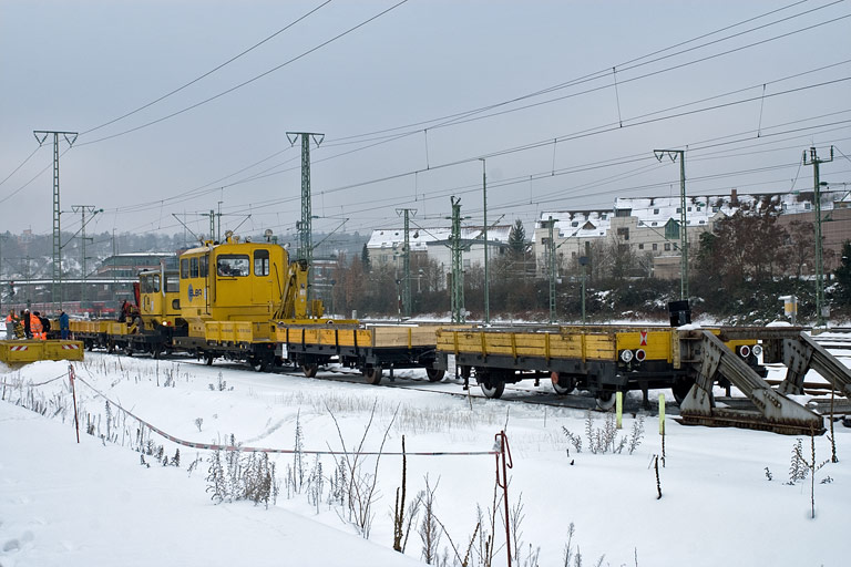 Schwerkleinwagen bei km 15,8 (Januar 2010)