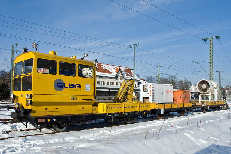Schwerkleinwagen bei km 15,8 (Januar 2010)