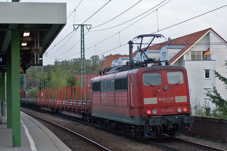 151 108 bei km 16,8 (April 2011)