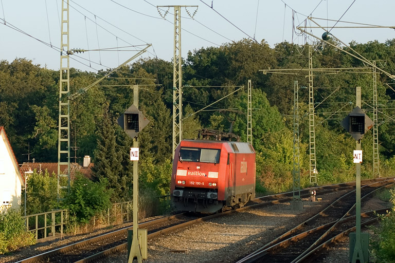 152 190 bei km 17,0 (August 2011)