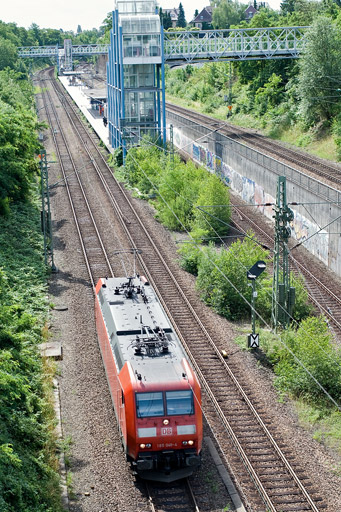 185 049 bei km 14,0 (Juni 2011)