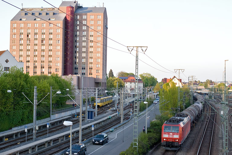 185 092 bei km 15,8 (April 2011)