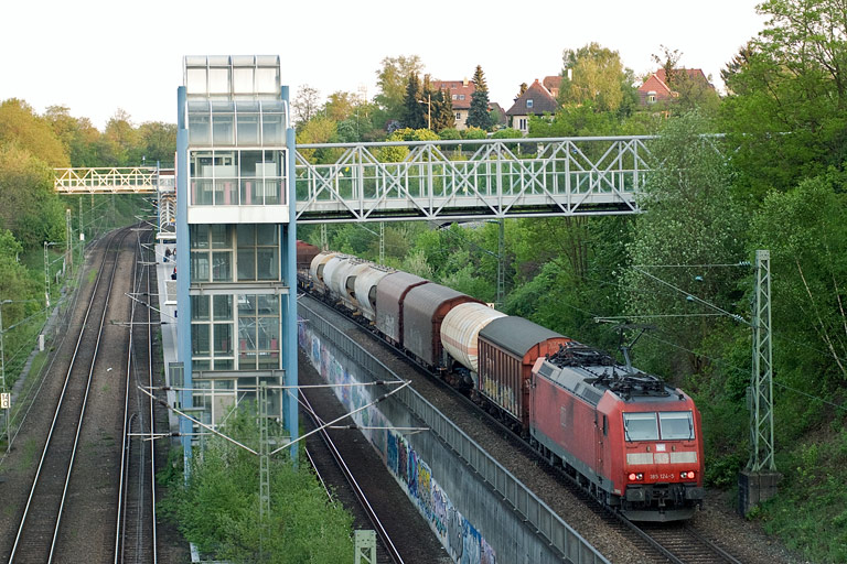 185 124 bei km 14,0 (April 2011)