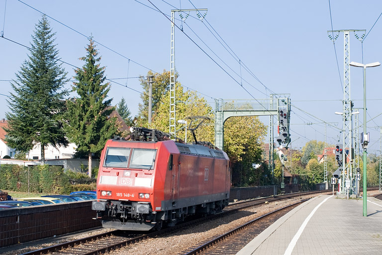 185 148 bei km 16,6 (Oktober 2011)