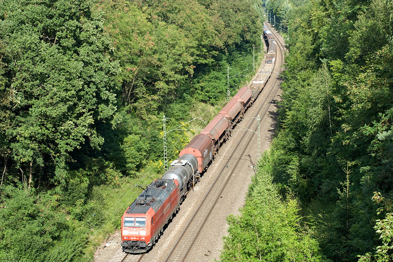 185 167 mit FE 44691 bei km 20,4 (August 2011)