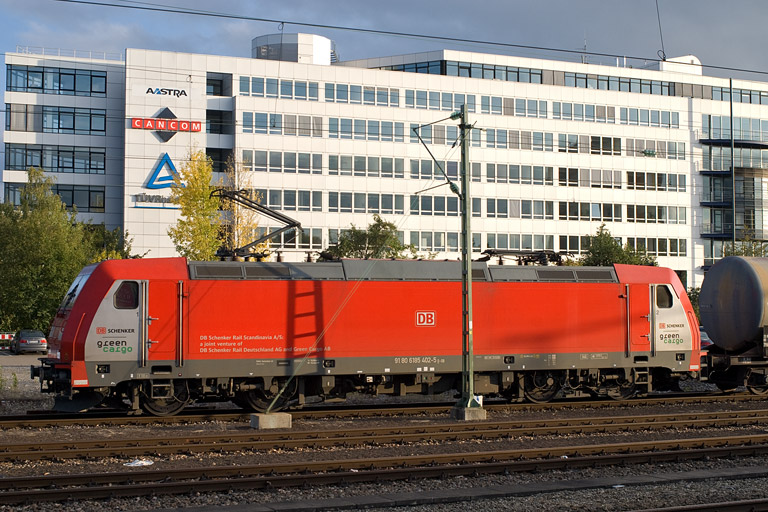 185 402 bei km 15,6 (Oktober 2011)