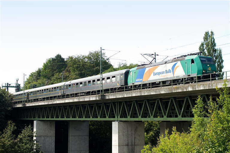 185 541 mit DPE 338 bei km 14,6 (August 2011)