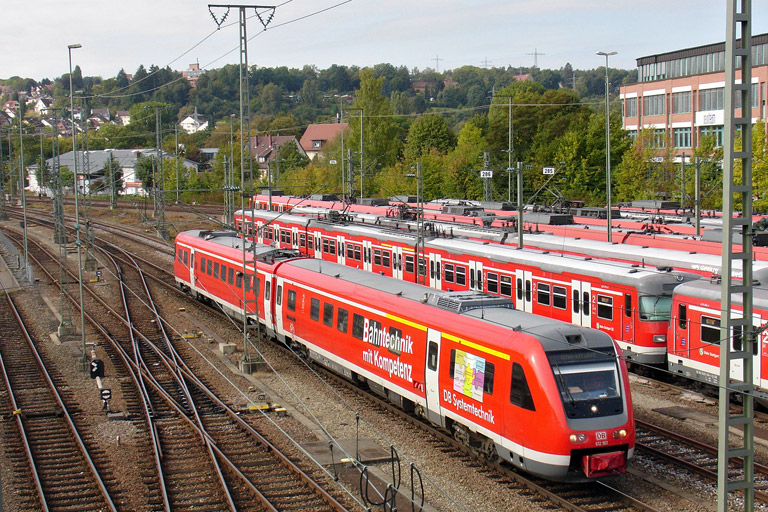 612 901 als Mess ST 94009 bei km 16,0 (September 2011)