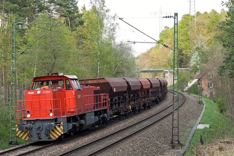 ESG 1 (G 1206) bei km 19,2 (April 2011)