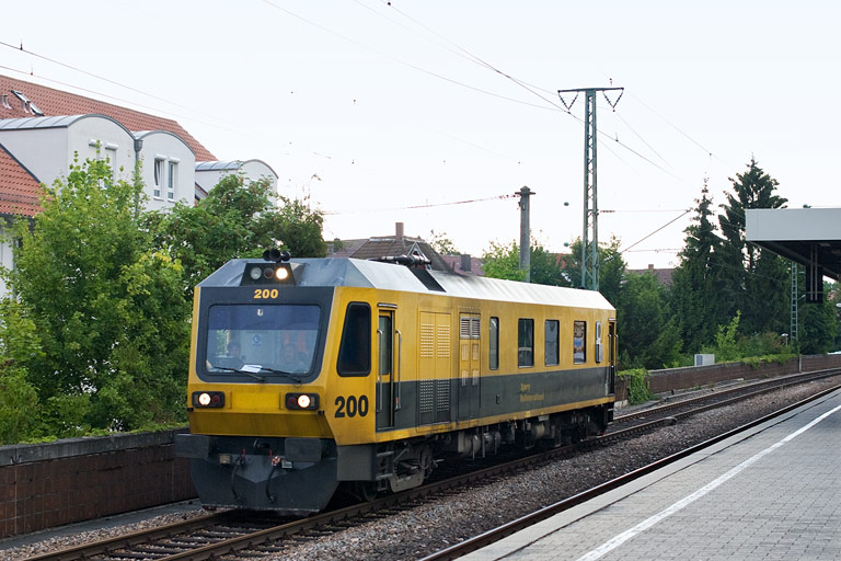 Sperry SRS 200 als DbZ 94016 bei km 16,8 (Juli 2011)