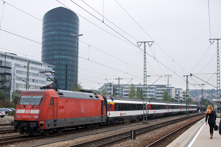 101 044 bei km 15,6 (Oktober 2012)