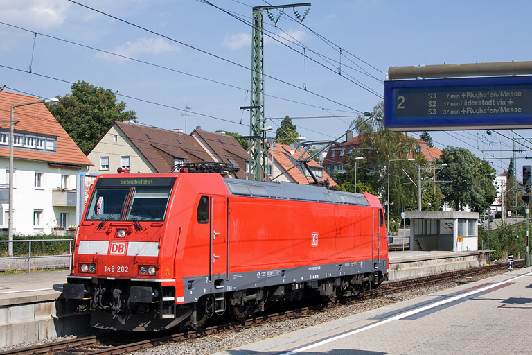 146 202 bei km 15,6 (September 2012)