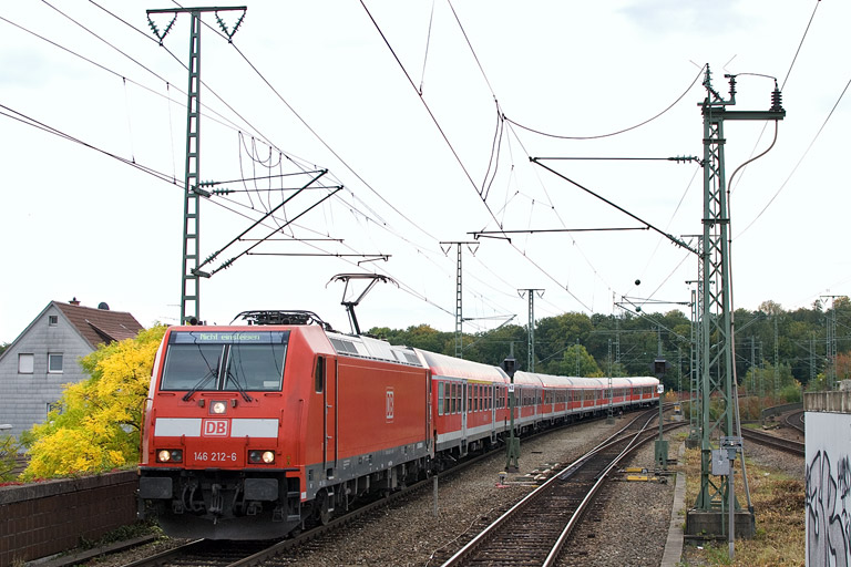 146 212 bei km 16,8 (Oktober 2012)
