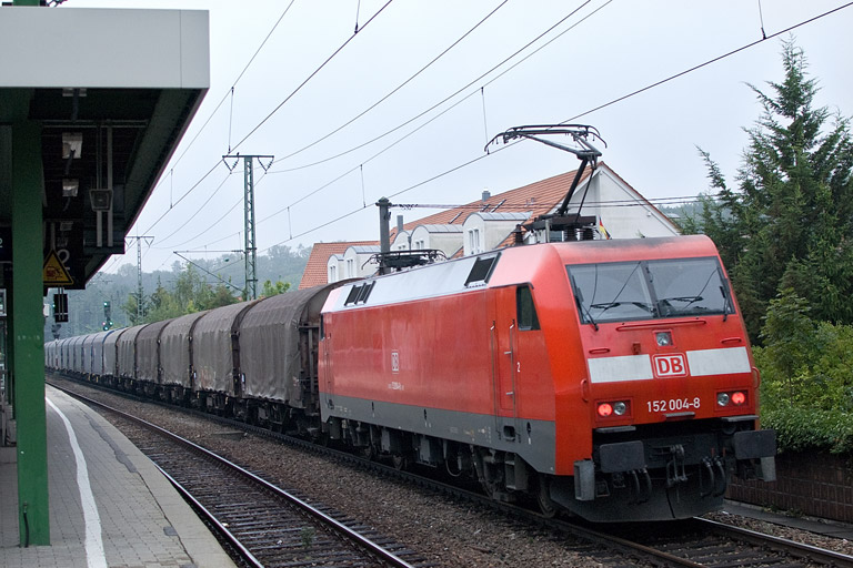 152 004 mit GM 49225 bei km 16,8 (September 2012)