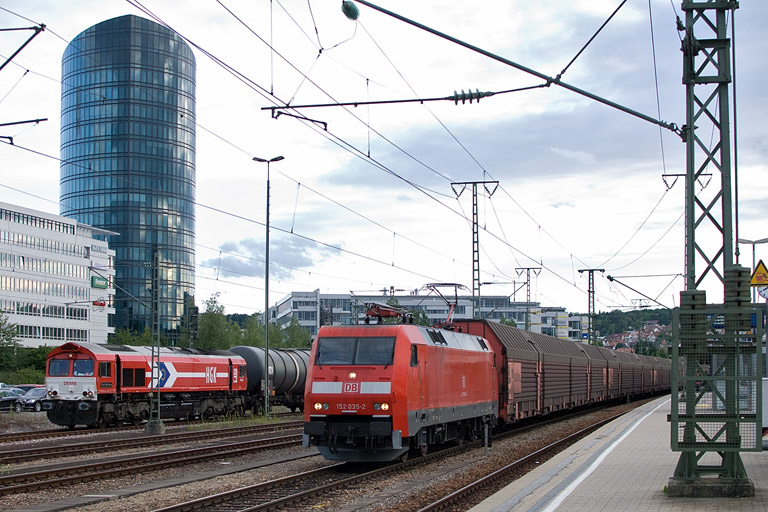 152 035 mit GA 60084 bei km 15,6 (Juli 2012)