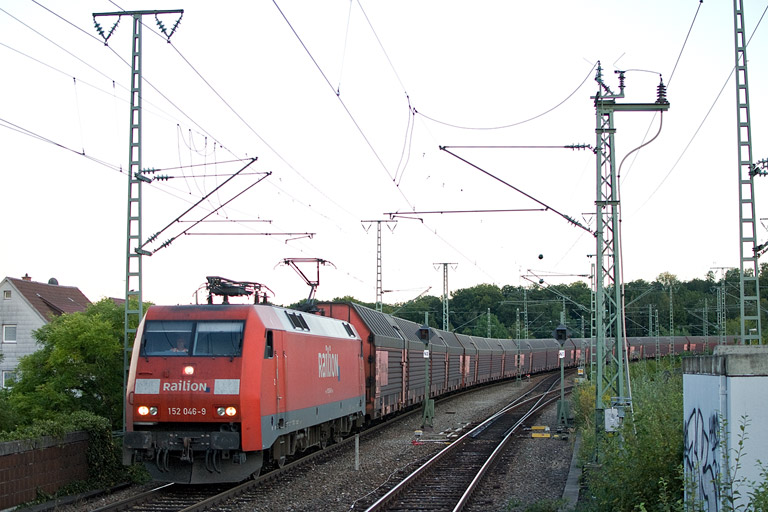 152 046 mit GA 60084 bei km 16,8 (August 2012)