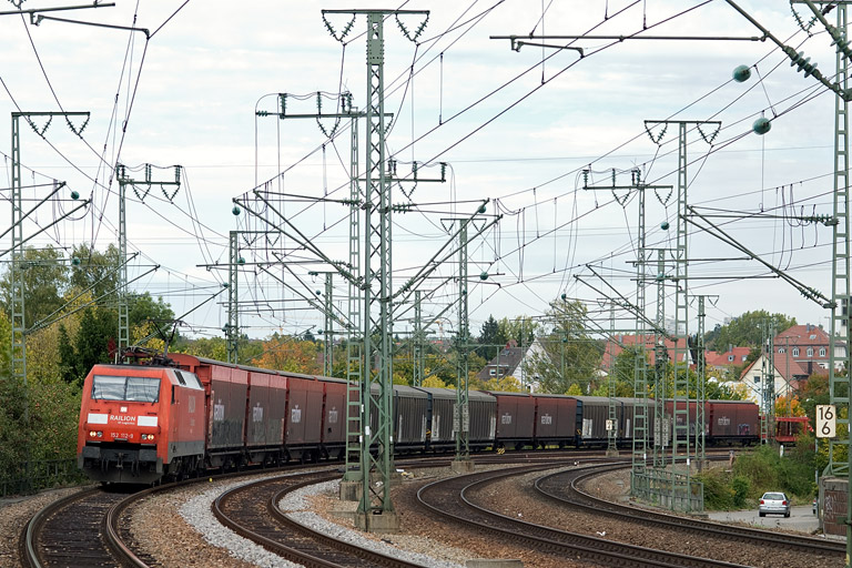 152 112 bei km 16,6 (Oktober 2012)
