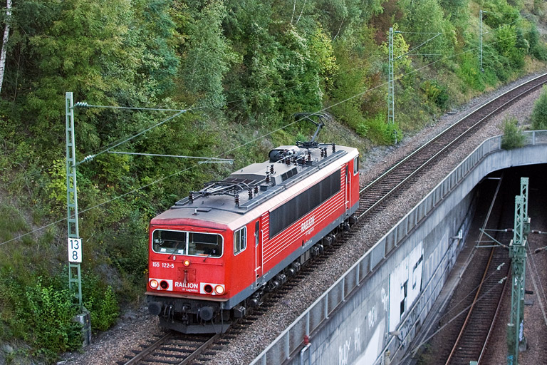 155 122 bei km 13,8 (September 2012)