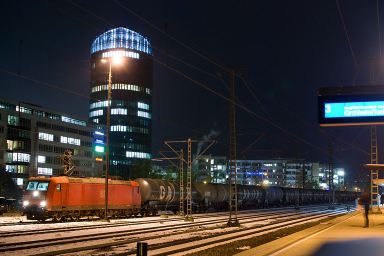 185 057 bei km 15,6 (Oktober 2012)