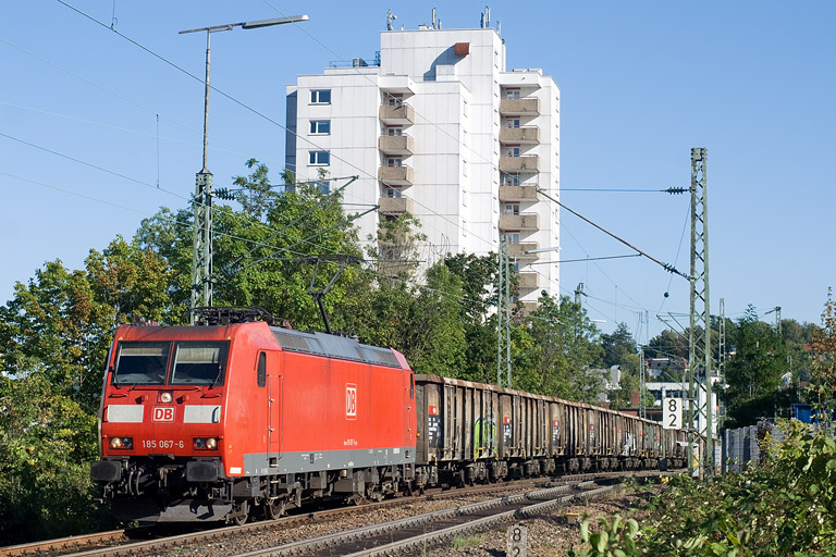 185 067 bei km 8,2 (September 2012)