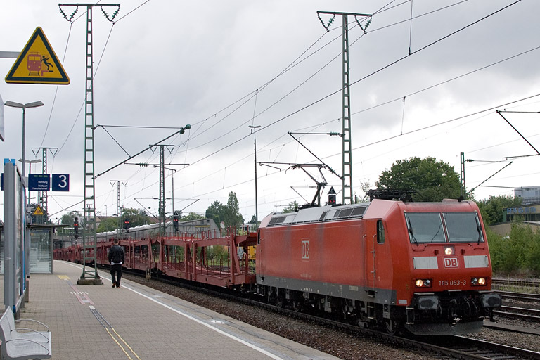 185 083 mit EK 56165 bei km 15,6 (Juli 2012)