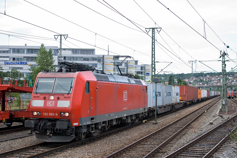 185 085 mit KT 43160 bei km 15,8 (August 2012)