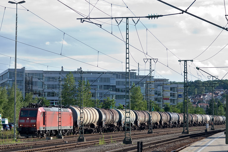 185 103 bei km 15,6 (Juli 2012)