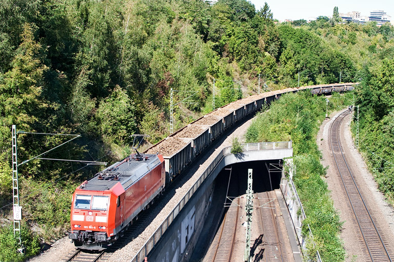 185 185 mit GB 46331 bei km 13,8 (September 2012)
