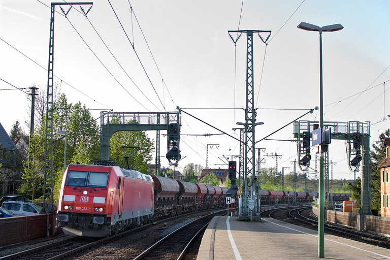 185 358 bei km 16,6 (April 2012)